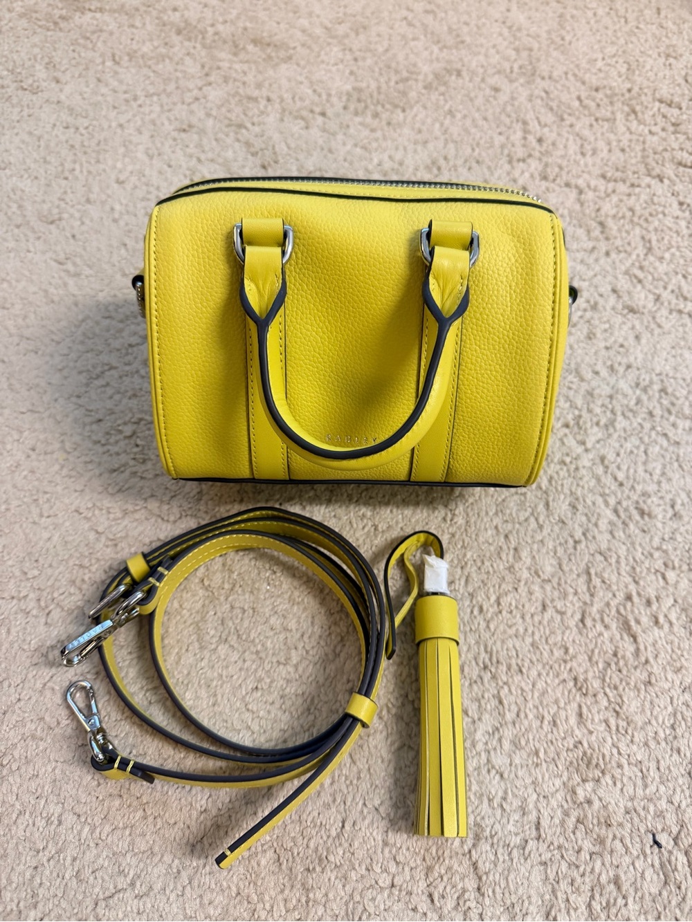 Radley London Noble Alley Mini Grab Bag - Limoncello